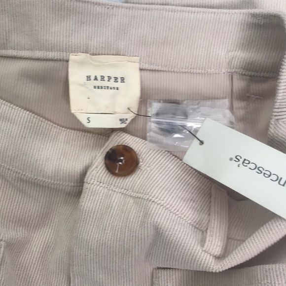 NWT Harper Heritage Corduroy Slacks Flare - Picture 5 of 5